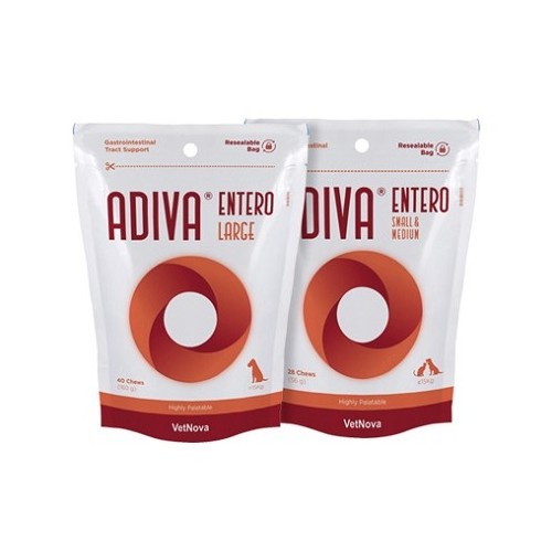 ADIVA ENTERO SMALL & MEDIUM 28 CHEWS