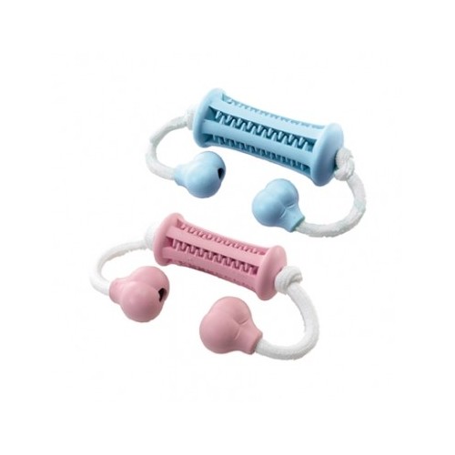 JUGUETE DENTAL DE GOMA CON CUERDA